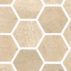 Mosaico Esagono Beige